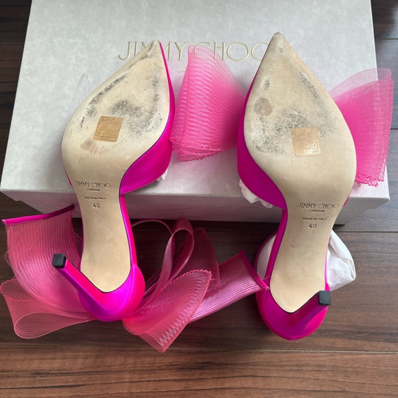 Pink Barbie shoes Avery 100 Jimmy Choo Pink - Picture 2 of 5